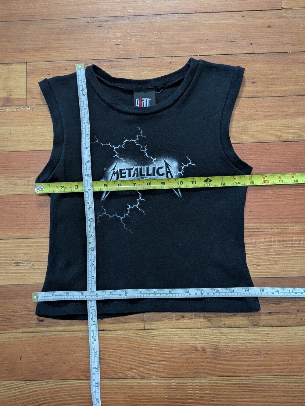 VINTAGE - 90'S - Y2K - SIZE S METALLICA TANK TOP - Picture 4 of 10